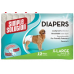 SIMPLE SOLUTION Disposable Diapers X- Large  гигиенические подгузники для животных, 12 шт, XL