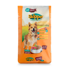 Сухой корм для собак SKIPPER говядина и овощи, 10 кг