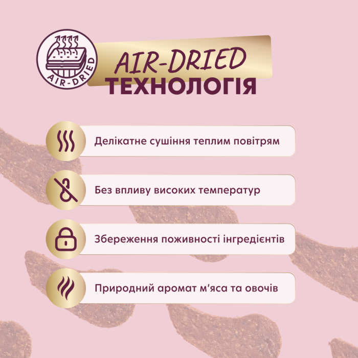 Сушені снеки DELICKCIOUS – з ягням, бататом і журавлиною для собак, 0,08 кг