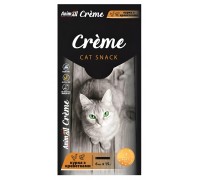 Ласощі для котів AnimAll Сrème, зі смаком курки з креветками, 15 г х 6..
