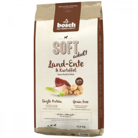 Полувлажный корм Bosch Soft, для собак всех пород, утка и картофель, 1..