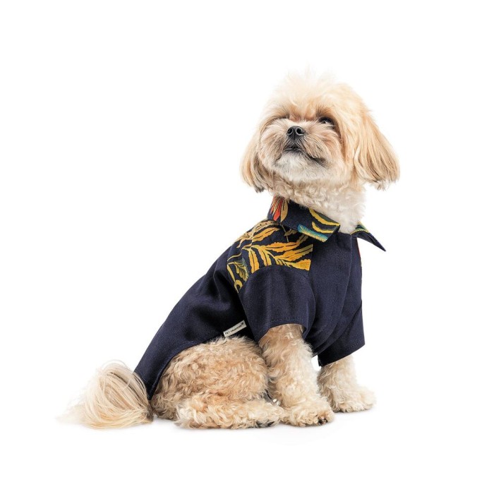 Сорочка Pet Fashion Тарас, для собак, синя, М