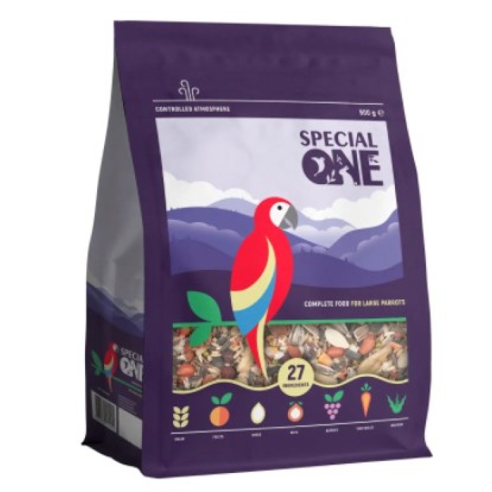 SPECIAL ONE Корм для великих папуг, 500г