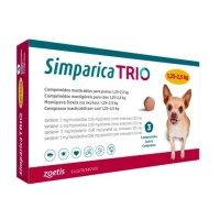 Сімпарика ТРІО таблетки для собак від 1,3 до 2,5 кг, 1 табл.