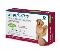 Симпарика ТРИО таблетки для собак от 20.1 до 40 кг, 1 табл..