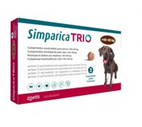 Симпарика ТРИО таблетки для собак от 41 до 60 кг, 1 табл..
