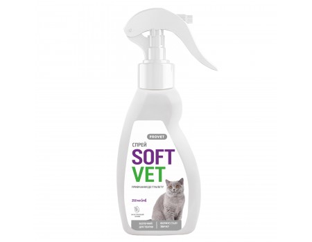 Спрей PROVET SOFTVET приучение к туалету для кошек 250 мл