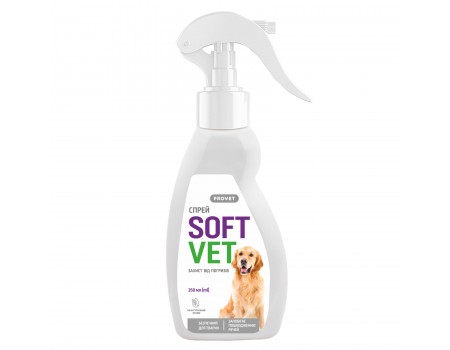 Спрей PROVET SOFTVET защита от погрызов для собак 250 мл