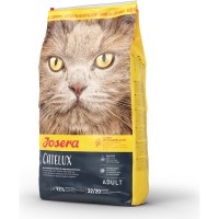 Josera Catelux — сухий корм для дорослих котів для виведення шерсті (домашня птиця, качка) 2 кг