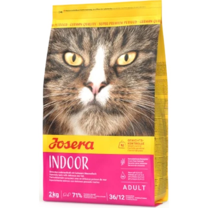 Josera Naturelle — сухий беззерновий корм для дорослих стерилізованих кішок та малоактивних домашніх котів (домашня птиця, форель) 10 кг
