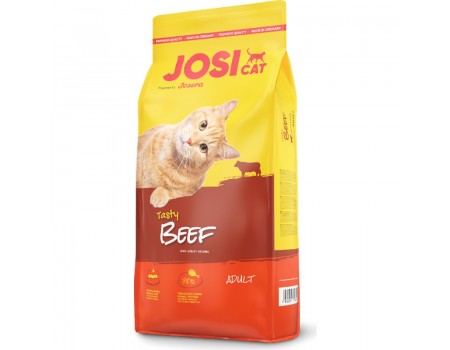 Josera JosiCat Tasty Beef - корм Йозера для взрослых  кошек 18 кг