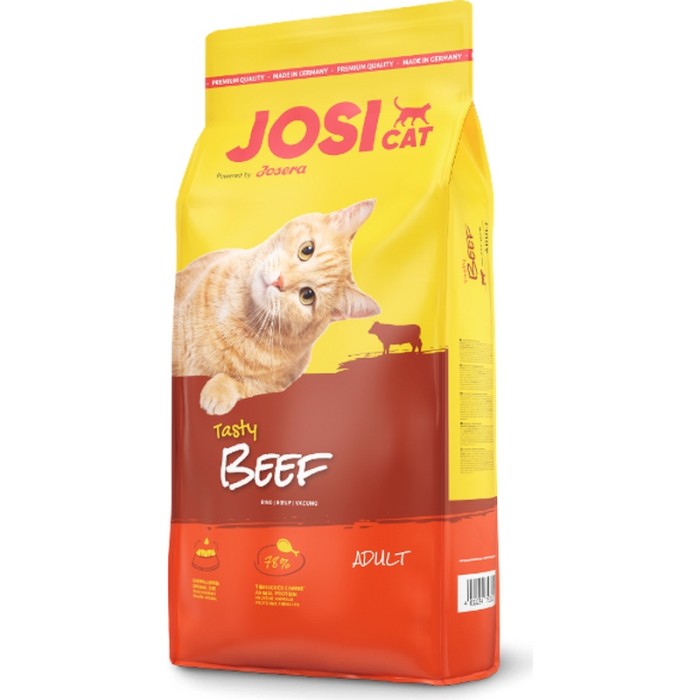 Josera JosiCat Tasty Beef — сухий корм для дорослих кішок (яловичина) 18 кг