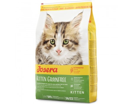 Josera Kitten Grainfree — сухий беззерновий корм для кошенят, вагітних та лактуючих кішок усіх порід (домашня птиця) 10 кг