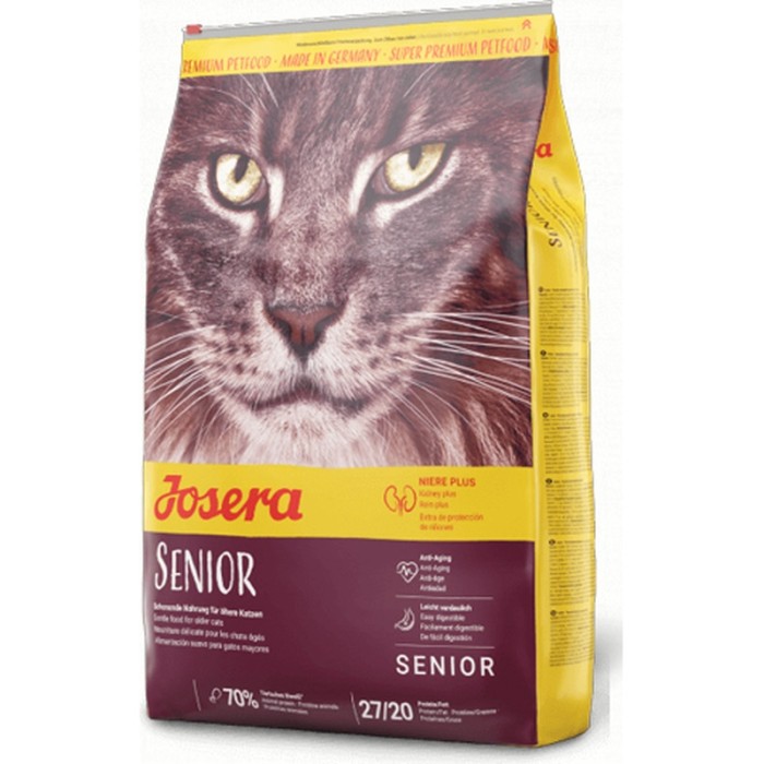 Josera Senior - корм Йозера Каризмо для кошек старше 7 лет, с почечной недостаточностью 10 кг