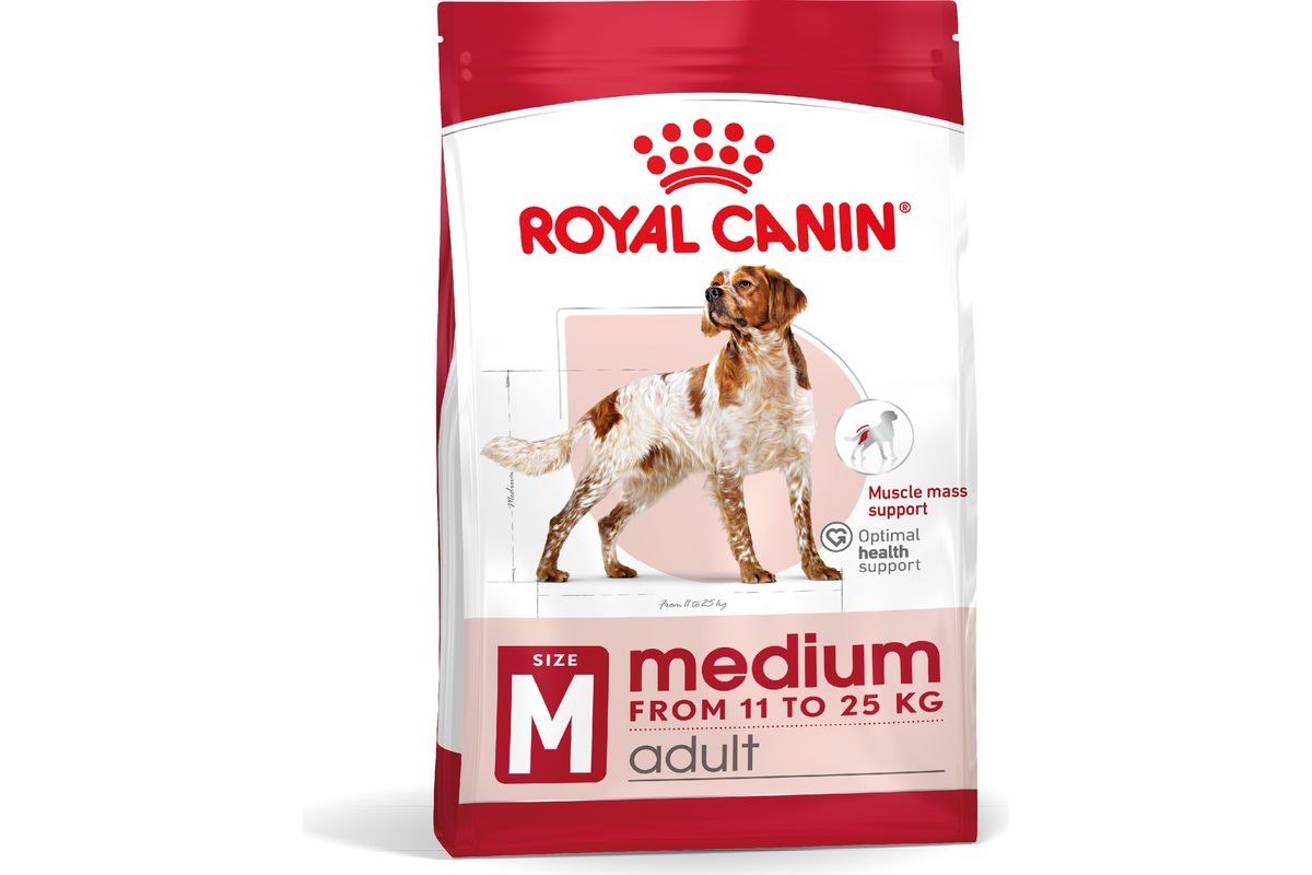 Корм для взрослых собак ROYAL CANIN MEDIUM ADULT 15.0 кг ᐉ купить
