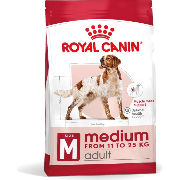 Корм для взрослых собак ROYAL CANIN MEDIUM ADULT 15.0 кг