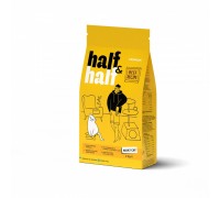 Корм сухий HalfHalf для дорослих котів із яловичиною 2 кг..