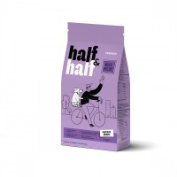 Корм сухой HalfHalf для взрослых собак средних пород с говядиной 2 кг