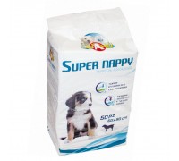 SUPER NAPPY (СУПЕР НАПІ) Пелюшки для собак, 50 шт, 60Х40 см..