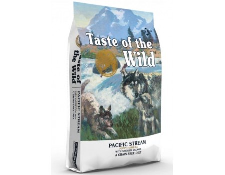 Taste of the Wild Pacific Stream Puppy Formula корм для цуценят з копченим лососем, 12,2 кг