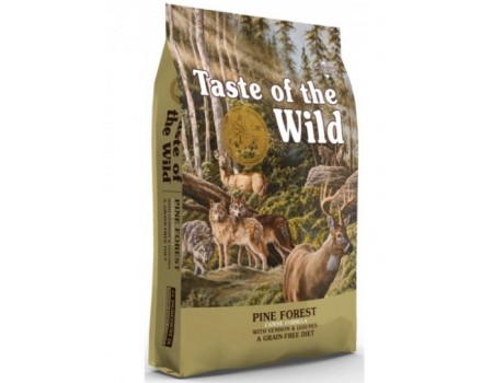 Taste of the Wild Pine Forest Canine Formula корм для собак з оленіною, 5.6 кг