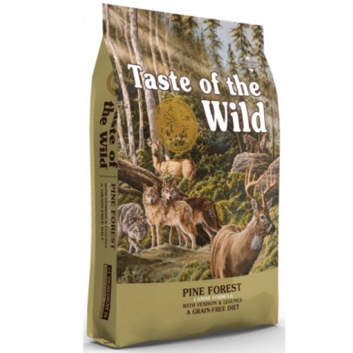 Taste of the Wild Pine Forest Canine Formula корм для собак с олениной , 12,2 кг
