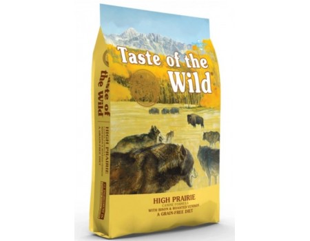 Taste of the Wild High Prairie Canine корм для собак з м'ясом бізона та оленини, 2 кг