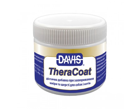 Davis TheraCoat ДЭВИС ТЕРАКОУТ диетическая добавка для шерсти собак и котов, 75мл