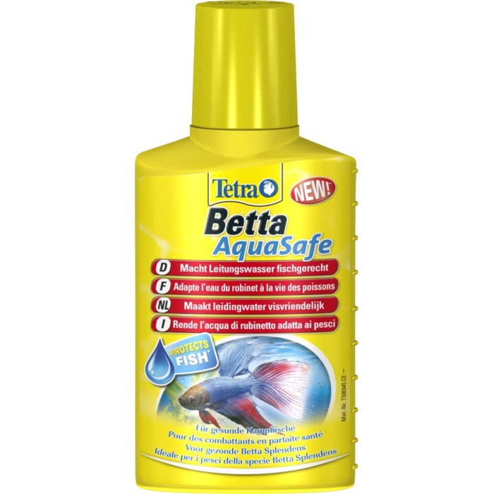 Кондиционер Tetra Betta Aqua Safe для подготовки воды в пригодную для петушков, 100 мл на 100 л