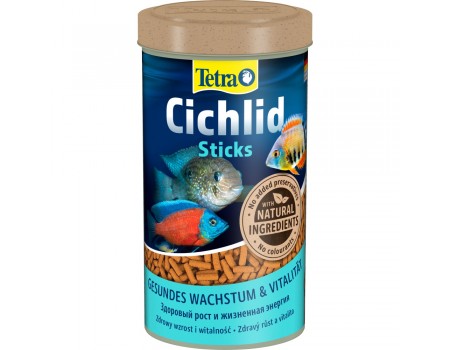 Корм Tetra Cichlid Sticks для рыбок цихлид, палочки, 500 мл/160 г