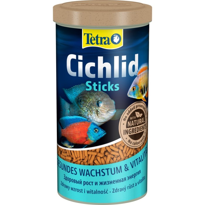 Корм Tetra Cichlid Sticks для рибок цихлід, палички, 1 л/ 320 г