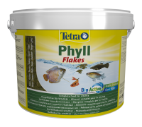Корм Tetra TetraPhyll для травоядных рыбок, хлопья, 10 л/2,05 кг..