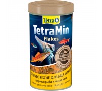 Корм Tetra Min Flakes для аквариумных рыбок, хлопья, 100 г/500 мл..