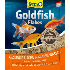 Корм сухой Tetra Goldfish Flakes для золотых рыбок, в хлопьях, 12 г..