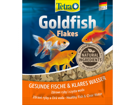 Корм сухий Tetra Goldfish Flakes для золотих рибок, в пластівцях, 12 г