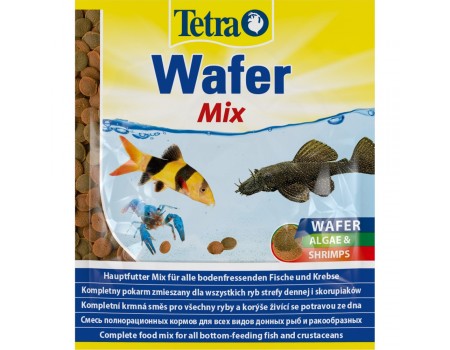Корм сухий Tetra Wafer Mix для акваріумних донних риб та ракообразних, в пластинах, 15 г