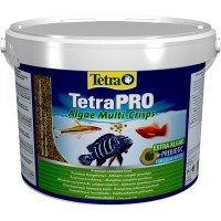 Корм Tetra Pro Algae Multi-Crisps для травоїдних риб з овочами, чіпси, 10 л/ 1,9 кг