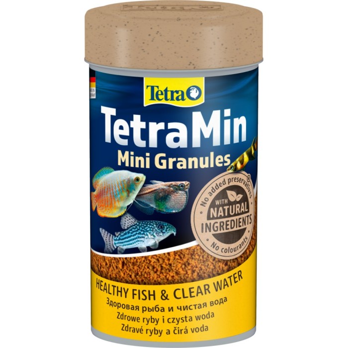 Корм сухий Tetra Min Mini Granules для акваріумних рибок, в гранулах, 45 г