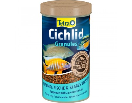 Корм Tetra Cichlid Granules для рибок цихлід, гранули, 500 мл