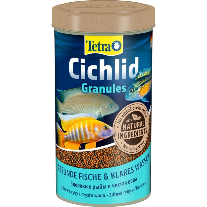 Корм Tetra Cichlid Granules для рибок цихлід, гранули, 500 мл