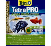 Корм сухой Tetra PRO Algae Multi-Crisps для травоядных рыб, чипсы с ов..