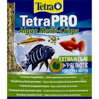 Корм сухой Tetra PRO Algae Multi-Crisps для травоядных рыб, чипсы с овощами, 12 г
