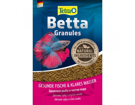 Корм сухой Tetra Betta Granules для петухов, в гранулах, 5 г