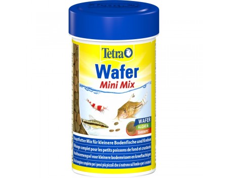 Корм Tetra Wafer Mini Mix для аквариумных донных рыб, таблетки, 100 мл