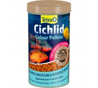 Корм Tetra Cichlid Colour для всех цихлид, для яркости окраски, гранул..