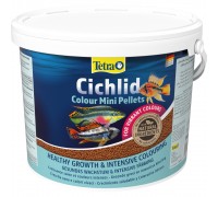 Корм Tetra Cichlid Colour Mini для небольших цихлид, для яркости окрас..