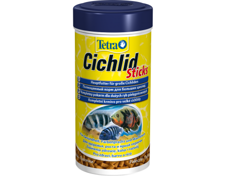 Tetra CICHLID ST. корм для всех видов цихлид и других крупных декоративных рыб - с формулой BioActive, 1 L