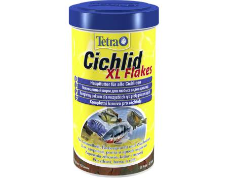 Tetra CICHLID XL     большие хлопья для цихлид 10 L