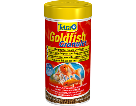 Tetra Gold fish Granules,Плаваючі гранули для будь-яких холодноводних та золотих рибок, 250ml