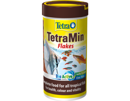 Tetra MIN пластівці основний корм для всіх декоративних акваріумних риб, 500 мл